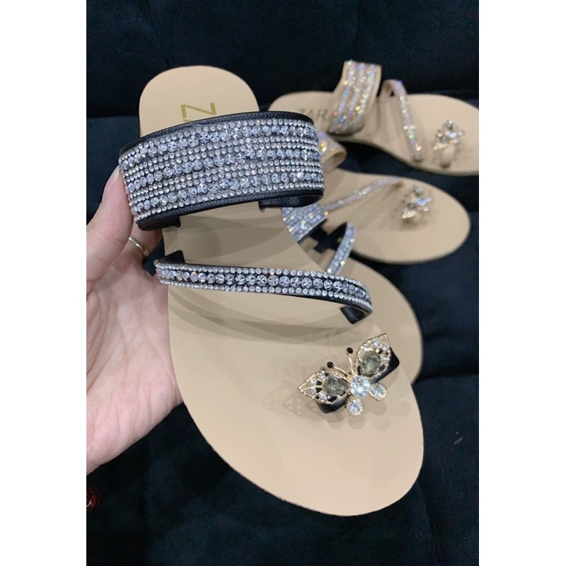 (MÂUC MỚI 2020) Dép đế xuồng nơ siêu nhẹ