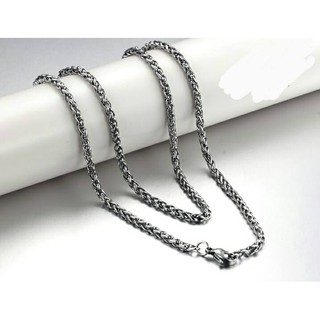 Dây chuyền inox nam kiểu bông dừa