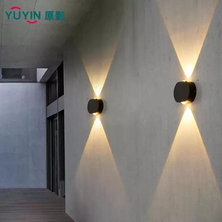 siêu sáng - Đèn hắt tường 2 đầu LT006 -10w ,đèn phòng ngủ, đèn dẫn cầu thang, đèn trang trí, đèn tường, đèn rọi 2 đầu