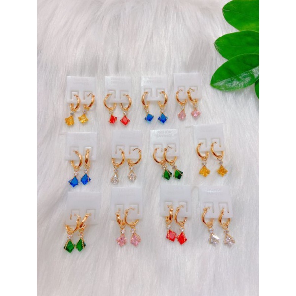 Hoa tai trẻ em vàng 6k