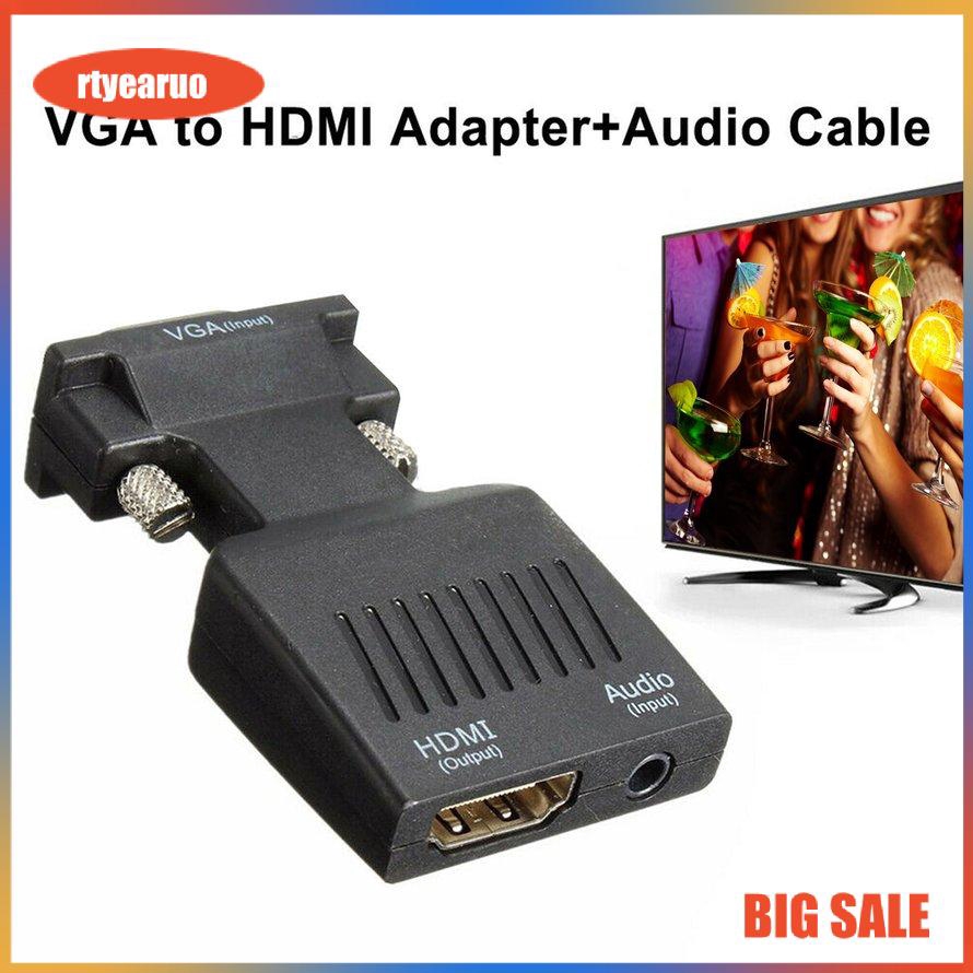 Đầu chuyển đổi tín hiệu từ VGA sang HDMI (Với cáp âm thanh và cáp micro USB) #8