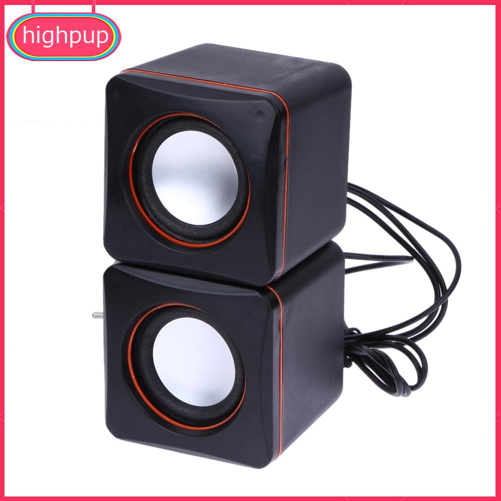 Loa loại nhỏ âm siêu trầm giắc cắm 3.5mm USB dành cho máy tính
