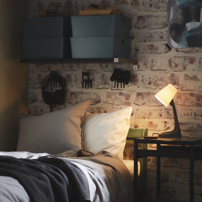 ĐÈN IKEA SVALLET  kèm bóng đèn chính hãng, E.K HOME AND LIVING