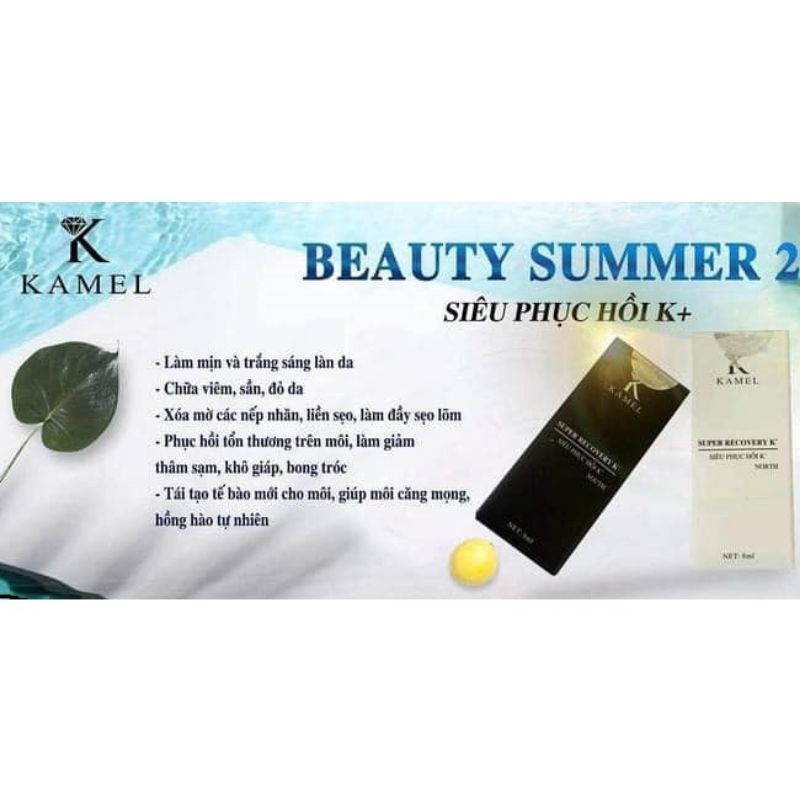 SERUM SIÊU PHỤC HỒI DA HƯ TỔN K+ KAMEL SUPER RECOVERY 8ML