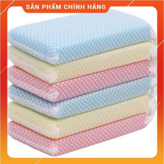 Miếng Rửa Chén Bát Đẹp Tạo Bọt Mút Xốp Nhật DAISO Phụ Kiện Nhà Bếp nhà bếp