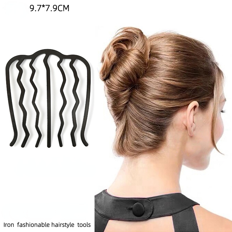 Kẹp Tóc Đính Bóng Tròn Phong Cách Hàn Quốc Mới