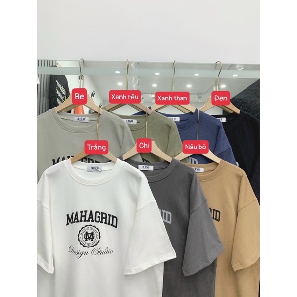 Áo thun chữ MAHAGRID - 3158 loại 1