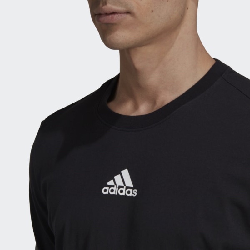 [100% HÀNG CHÍNH HÃNG] Áo phông Adidas 3 sọc tay  thể thao - GP4118