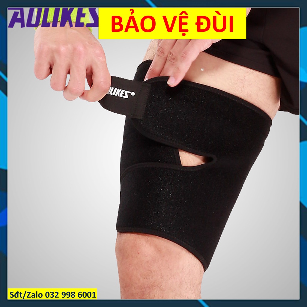Đai bó đùi Đai bảo vệ đùi chống căng cơ chính hãng Aolikes 7956 7958 Quấn đùi Quấn bảo vệ đùi chh