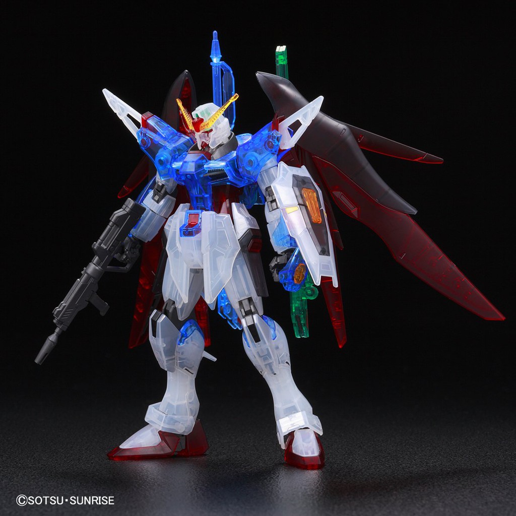 P-Bandai Mô Hình Gundam HG Destiny Clear Color 1/144 Hgseed Seed Đồ Chơi Lắp Ráp Anime Nhật
