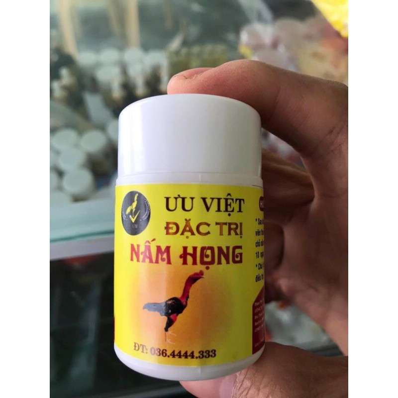 Nấm họng ưu việt+bịt mỏ gà chọi gà nòi gà tre gà đá