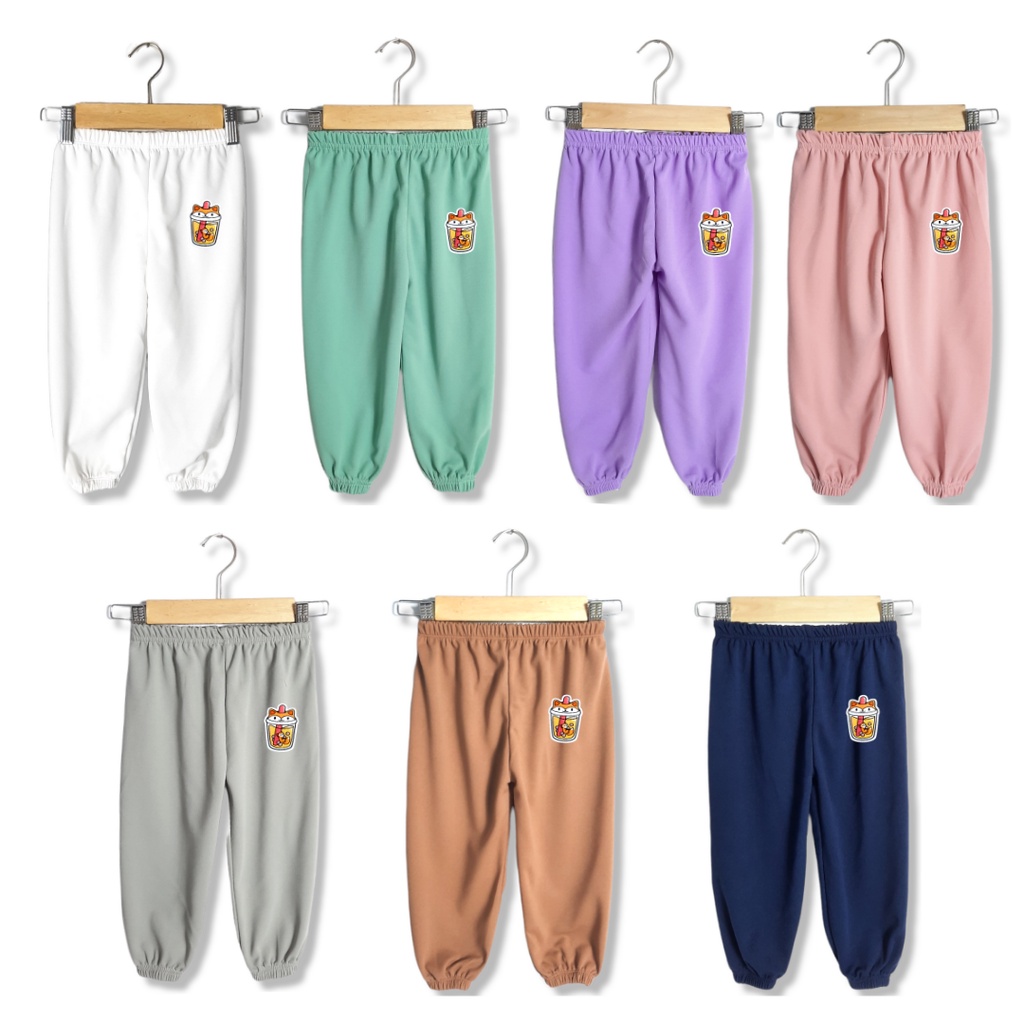 Quần Jogger Thời Trang Năng Động Jg062 Dành Cho Trẻ 1 2 3 4 5 6 7 8 9 10 12 Tuổi