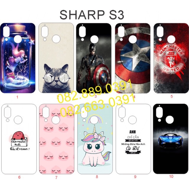Ốp Lưng SHARP S3 (A)