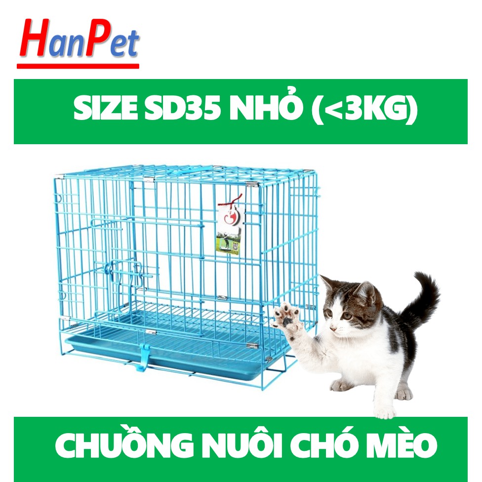 Chuồng nuôi chó mèo sơn tĩnh điện SD35, SD45, SD50