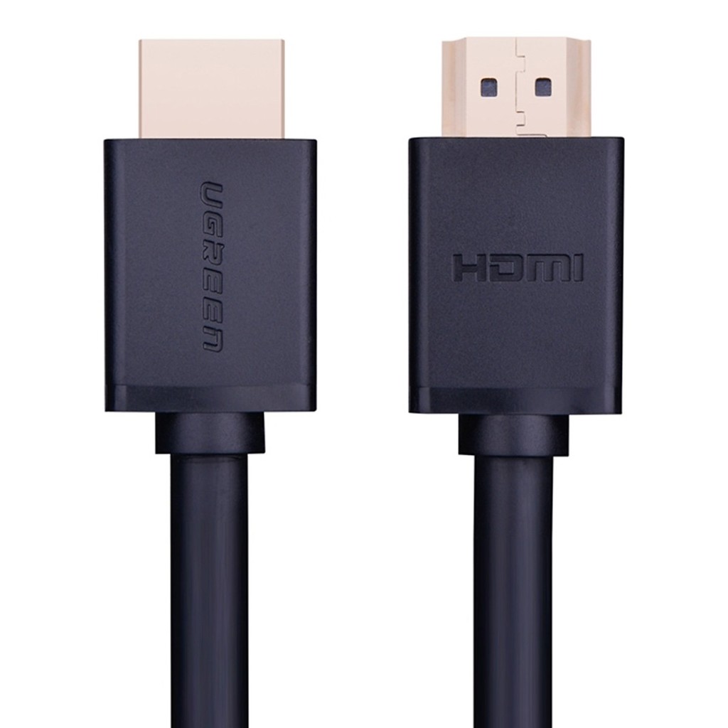 Cáp HDMI Ugreen 10110 dài 10m đen tròn - Hàng Chính Hãng