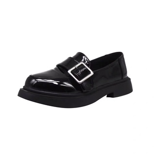 [ Sẵn size 37 ] Giày Loafer _ giày lười nữ dán