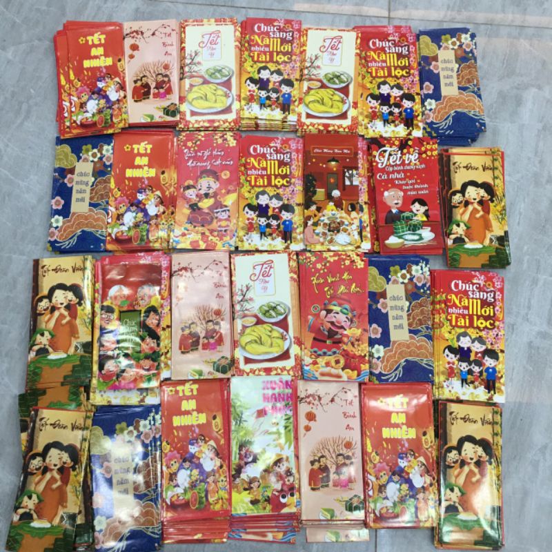 Combo 100 lì xì tết truyền thống
