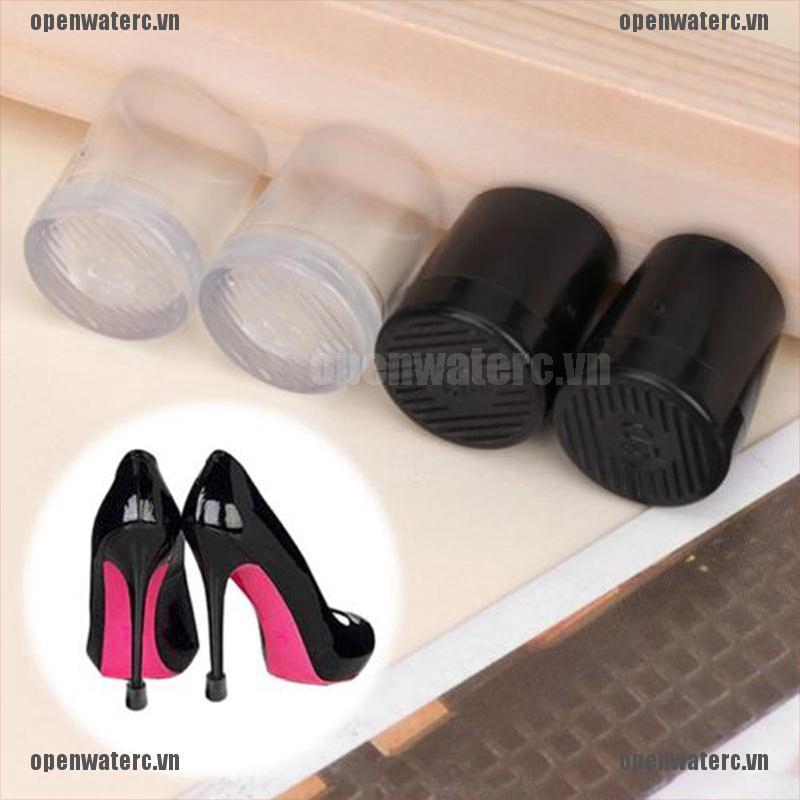 Bộ 2 Vỏ Bọc Giày Cao Gót Không Trơn Bảo Vệ Cho Nữ