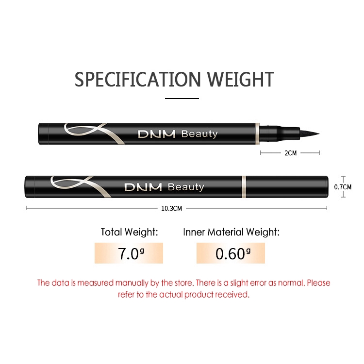 Bút kẻ viền mắt hiệu ứng tự nhiên chống thấm nước lâu trôi thương hiệu DNM | BigBuy360 - bigbuy360.vn