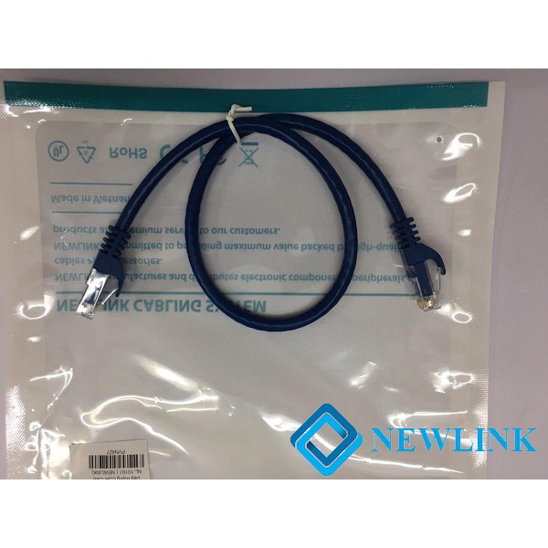 Cáp mạng cat6 dài 30cm Newlink đầu đúc