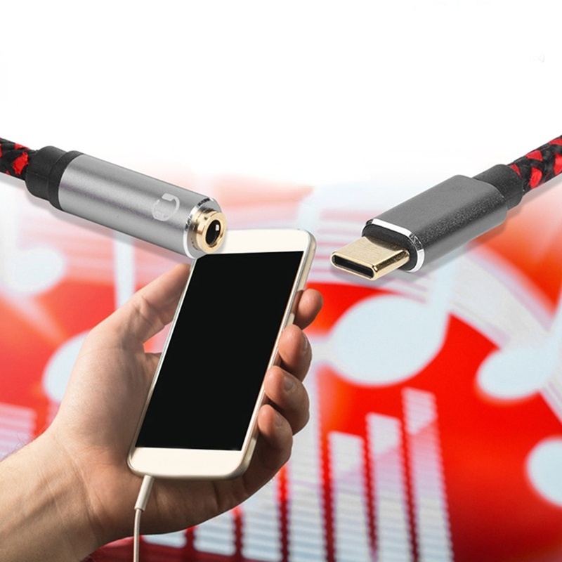 Dây Cáp Chuyển Đổi Cổng Type-C Sang 3.5mm Chuyên Dụng Cho Tai Nghe