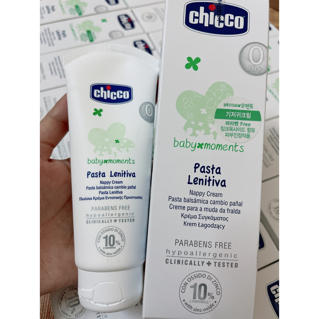 Kem hăm Chicco 3 tác động 100ml cho bé 0m+ (CHECK DATE XEM HÌNH CUỐI)