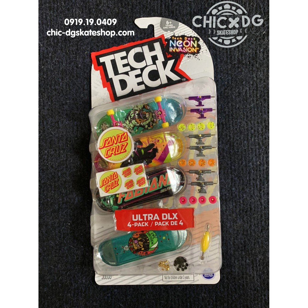 Ván trượt bằng tay hàng chuẩn Tech deck set 4c, set 10c size 29mm, 32mm MỚI NHẤT 2021