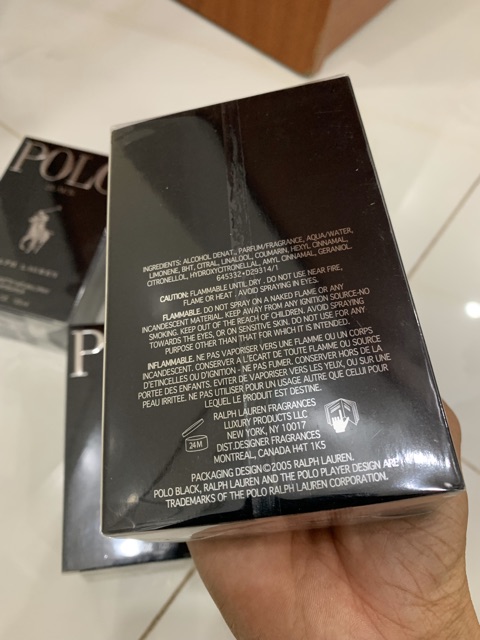 Nước hoa polo black 125ml full seal | Thế Giới Skin Care