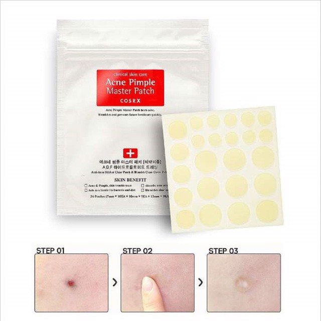 (Auth Hàn) Miếng dán mụn COSRX Acne Pimple Master Patch 24 Miếng