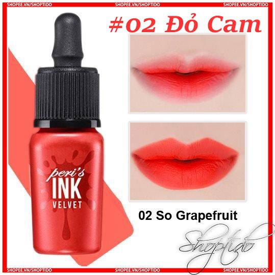 Son kem lì  mịn lâu trôi Ink Velvet  Wow
