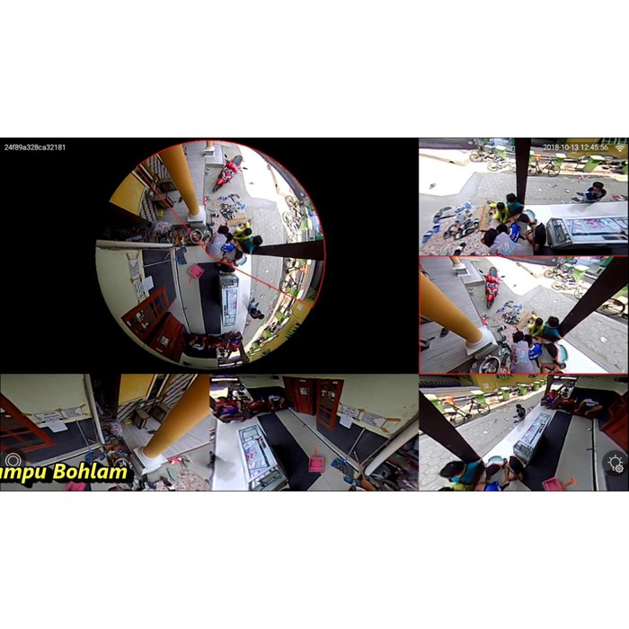 Camera An Ninh Panoramic Cctv 1.3mp - Ezsee Wifi Panorama