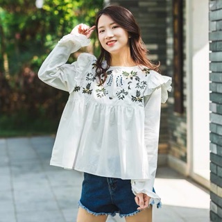 ÁO BBDOLL THÊU