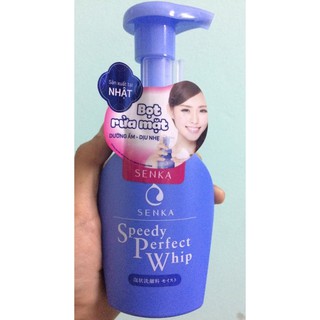 Sữa rửa mặt tự tạo bọt senka speedy perfect whip 150ml