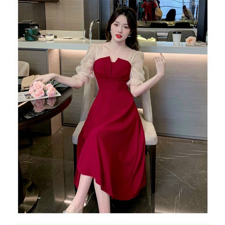 (HCM) ĐẦM XÒE SANG CHẢNH THỜI TRANG TINH TẾ SIÊU XINH CHO CÁC QUÝ CÔ NƯƠNG , TÔN DÁNG SÀNH ĐIỆU KME STORE