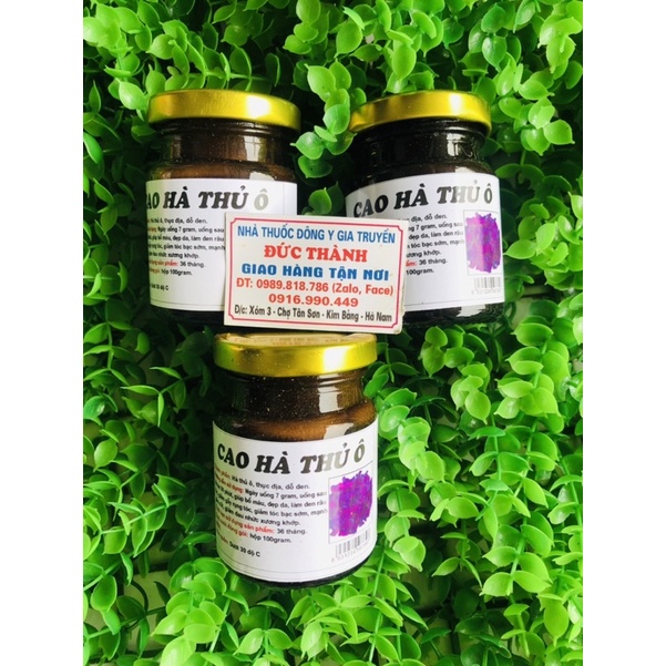 200gr Cao hà thủ Ô nguyên chất