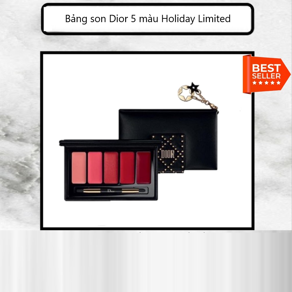 Bảng son Dior 5 màu Holiday Limited