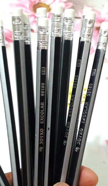 12 cây bút chì loại đẹp 2b GRAPHITE PENCILS