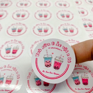 In tem dán theo yêu cầu tờ a3 4cm (tem giấy)