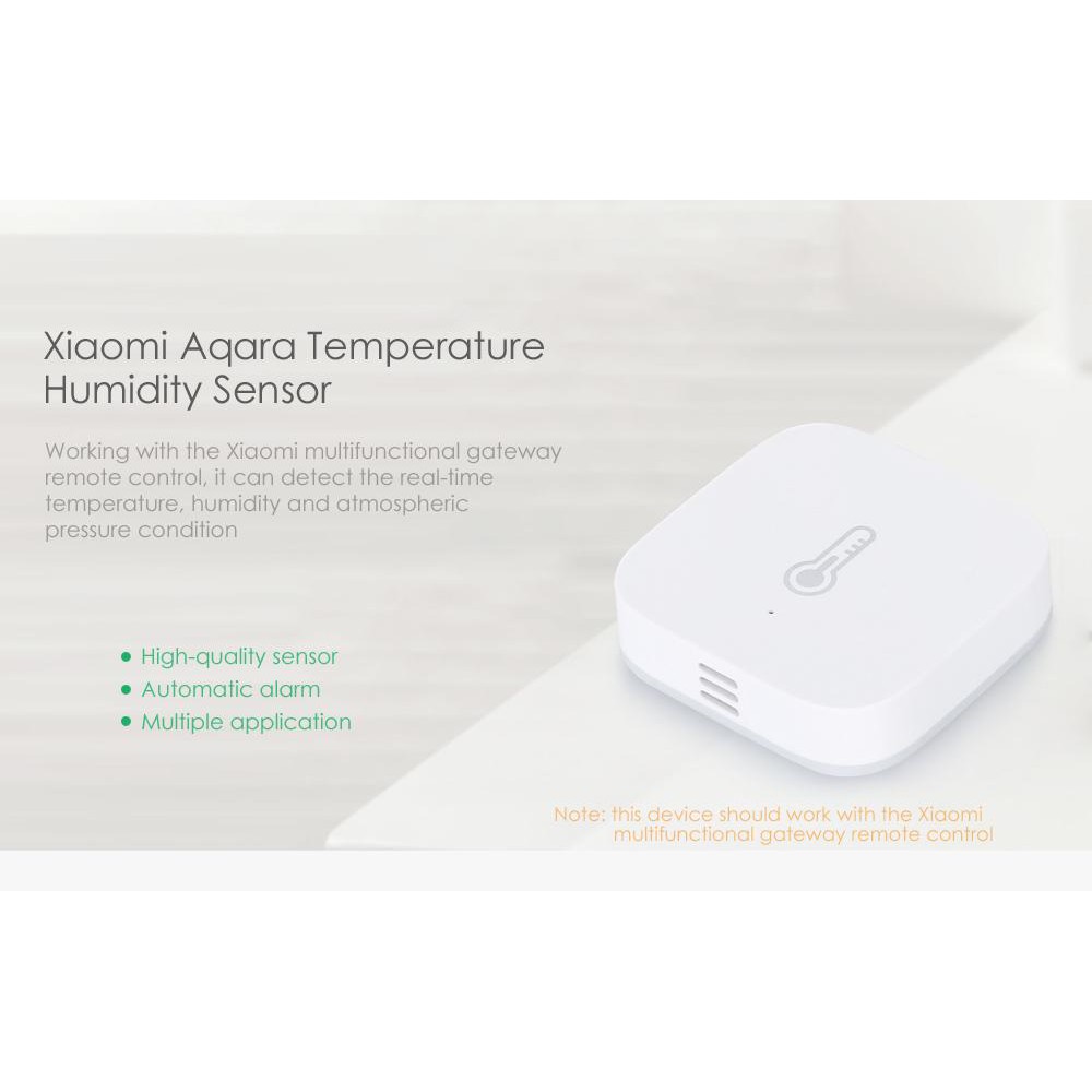 Cảm biến nhiệt độ, độ ẩm Aqara hỗ trợ Homekit