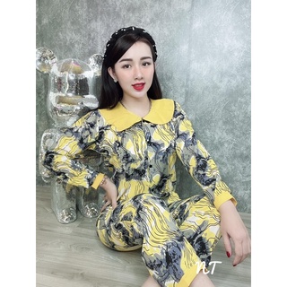 Set lụa mago tay dài siêu sang