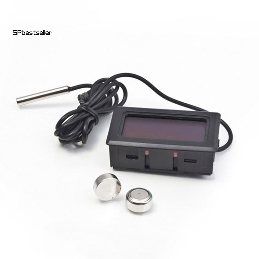 Nhiệt kế màn hình LCD dùng theo dõi nhiệt độ của hồ cá