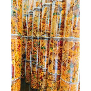 BÁN LẺ GIÁ SỈ_ CƠM CHÁY LẮC KHÔ GÀ_ HŨ 300GR_ĂN VẶT 24H