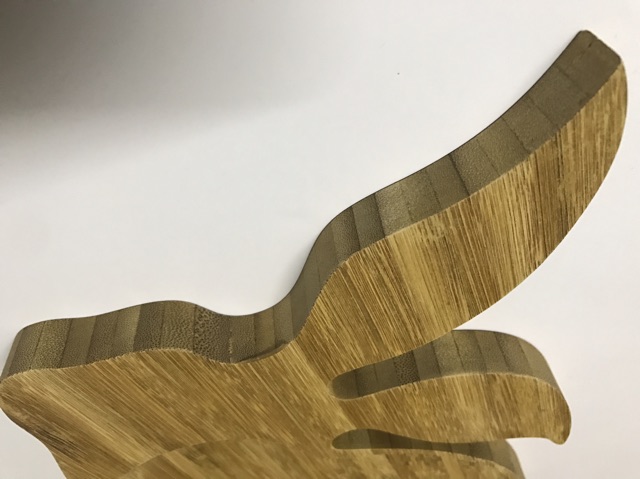 Khay tre ghép hình Thỏ