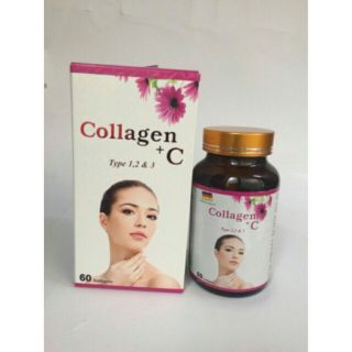 Valentine uống  đẹp da Collagen  C + lọ  60 viên