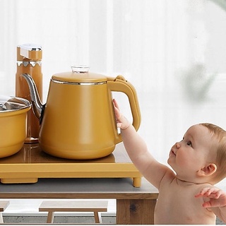 Ấm đun nước pha trà điện siêu tốc bếp đôi