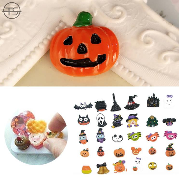 Phụ Kiện Trang Trí Ốp Lưng Điện Thoại Phong Cách Halloween Cá Tính