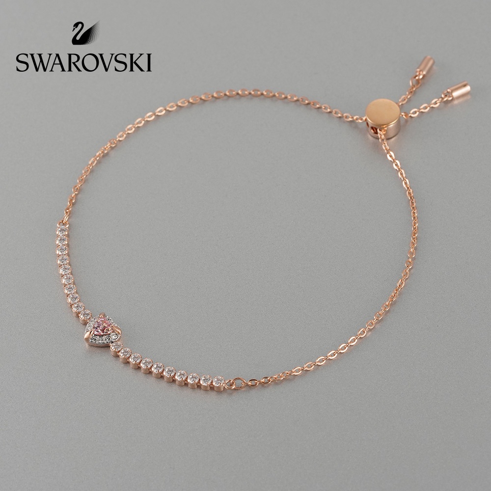FREE SHIP VòngTay Nữ Swarovski ONE Tình yêu vui tươi Bracelet Crystal FASHION cá tính Trang sức trang sức đeo THỜI TRANG
