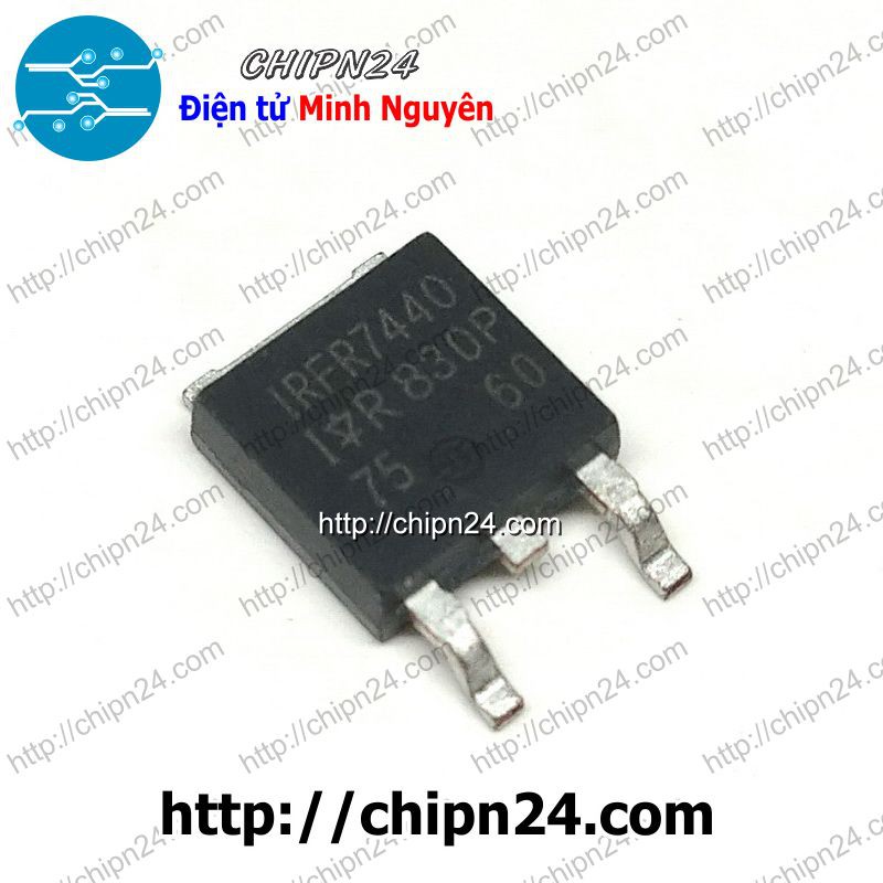 [2 CON] Mosfet Dán IRFR7440 TO-252 180A 40V (SMD Dán) (FR7440 IRFR 7440 FR 7440)