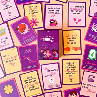  Bộ Drinking Game DO OR DRINK  LH0713-10  -  83 lá  HOT TREND 