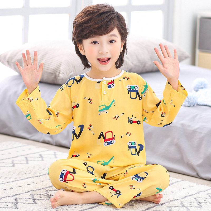 Bộ Đồ Ngủ 2 Món Bằng Cotton Giữ Ấm Cho Bé Gái